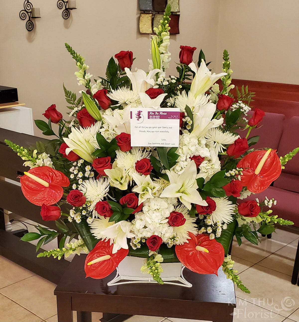 Funeral Basket BAS300-2