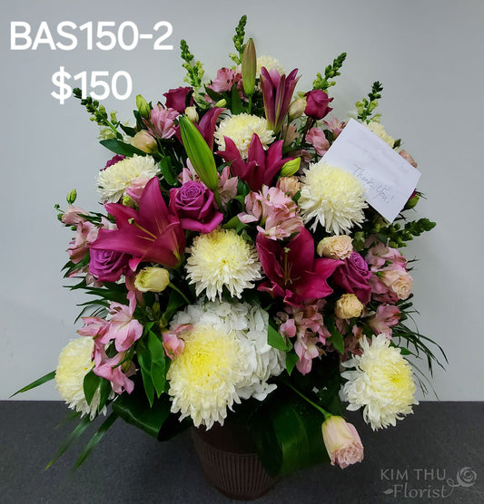 Funeral Basket BAS150-2