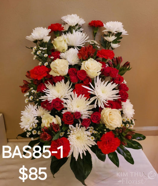 Funeral Basket BAS85-1