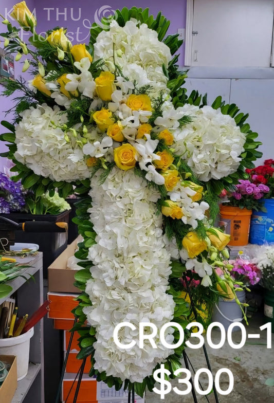 Flower Cross CRO300-1