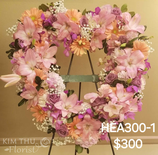 Flower Heart HEA300-1