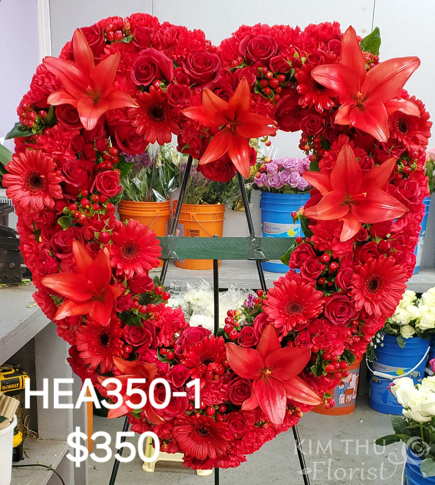 Flower Heart HEA350-1