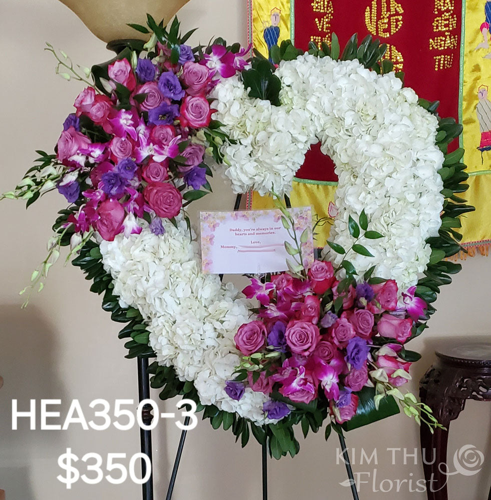 Flower Heart HEA350-3