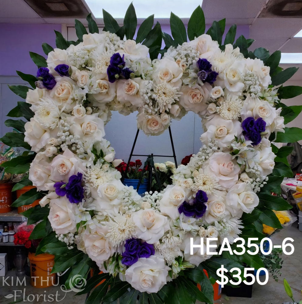 Flower Heart HEA350-6