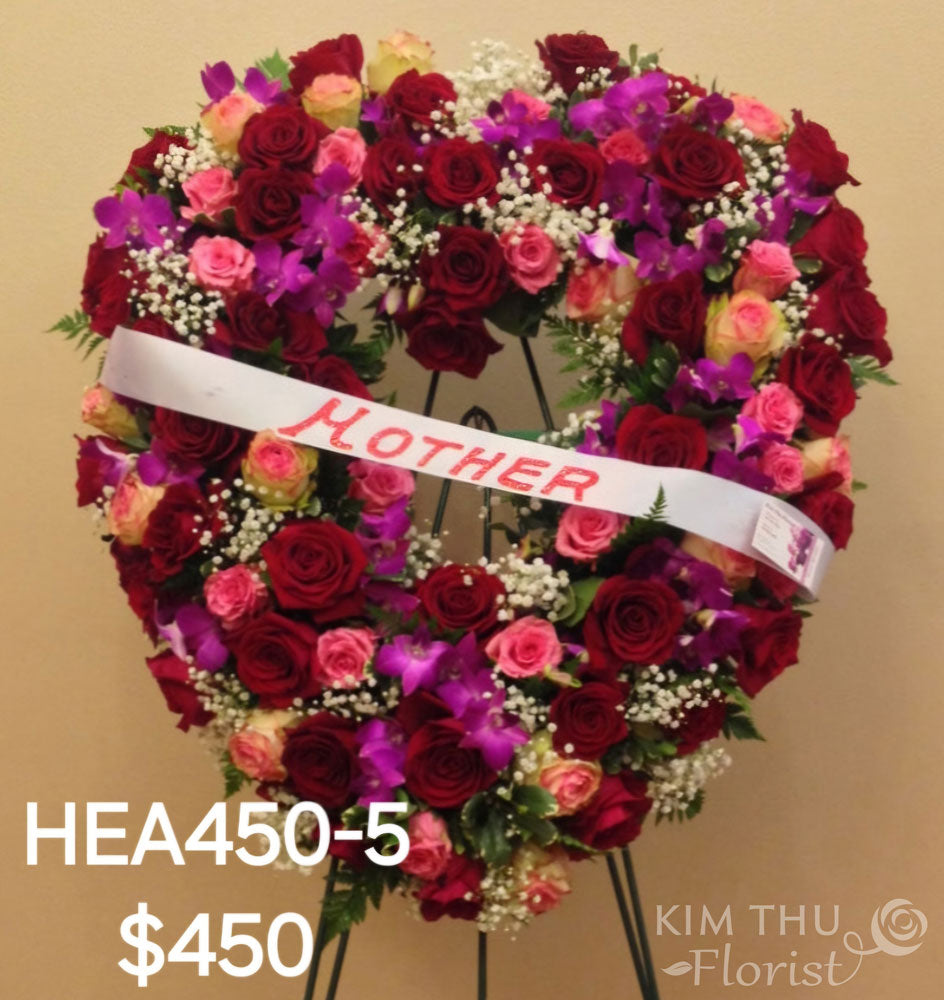 Flower Heart HEA450-5