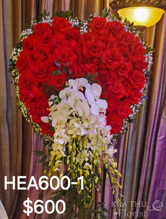 Flower Heart HEA600-1