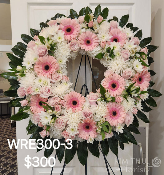 Flower Wreath WRE300-3