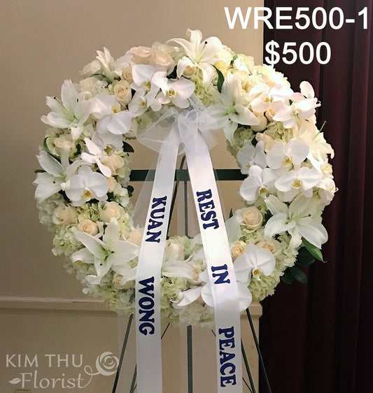 Flower Wreath WRE500-1