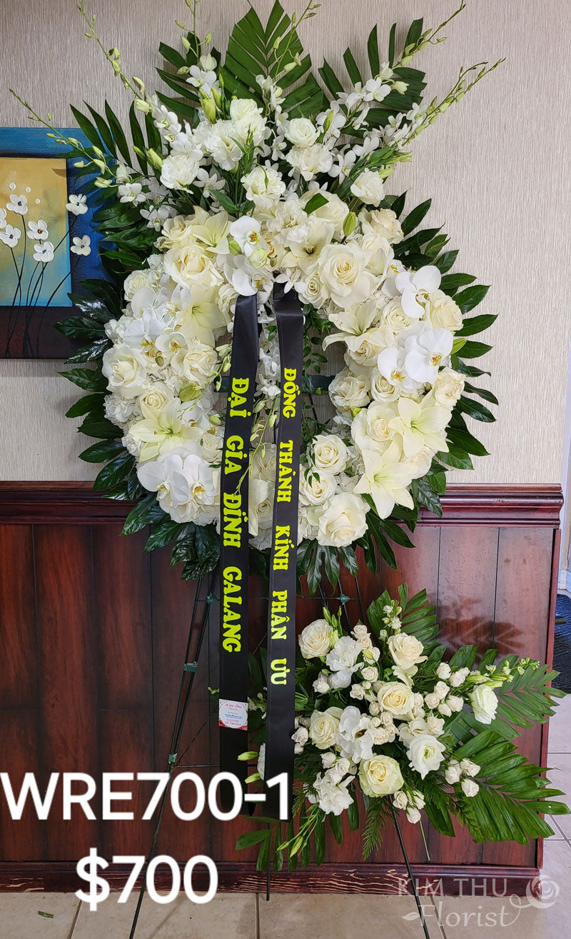 Flower Wreath WRE700-1